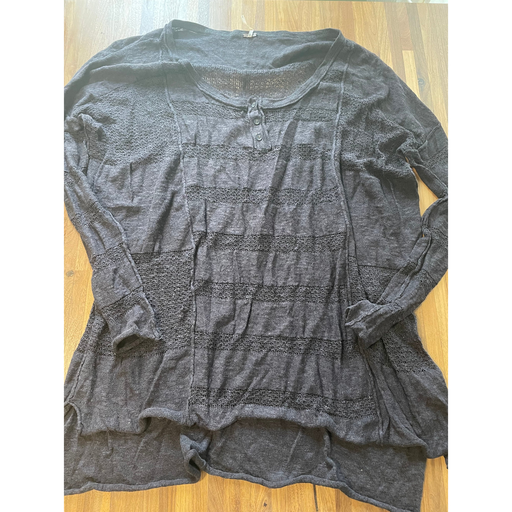 Free People Long Sleeved Lightweight Knit Tunic